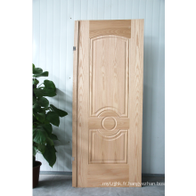 GO-AC11 Factory Red Oak Compositedoors Bois massif Pily Natural Wood Porte de porte en bois HDF MDF Portes moulées Panneau imperméable